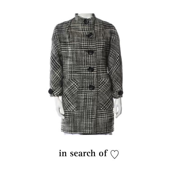 Alice + Olivia Jackets & Blazers - in search of: alice + olivia tweed wool coat